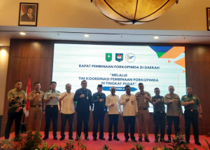 Danlanal Dumai Hadiri Pembinaan Forkopimda Tingkat Pusat