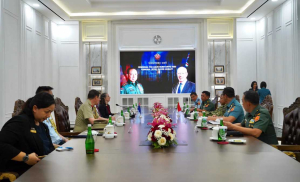 Panglima TNI Terima Mantan Gubernur Jenderal Australia