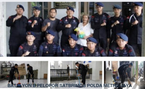 Jumat Peduli, Brimob Batalyon B Pelopor Hadirkan Keberkahan di Masjid Jami At-Taqwa
