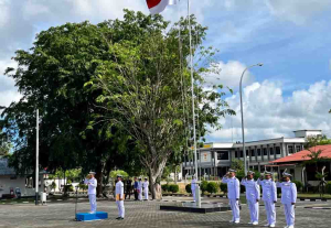 Danlanal Bintan Pimpin Upacara Hari Kesaktian Pancasila 2025