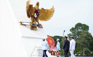 Irjen TNI Pimpin Ziarah Nasional HUT ke-80 TNI di TMP Kalibata