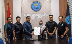 F1QR Lanal Sabang Bersama Warga Ringkus Pelaku Pesta Narkoba di Rumah Kontrakan