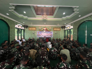 Kodim 1710/Mimika Gelar Doa Bersama Sambut HUT ke-80 TNI