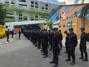 Brimob Batalyon C Pelopor Siap-siap Amankan Aksi Kementerian ESDM