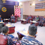 Dankodaeral IX Ambon Terima Courtesy Call Kepala KSOP Kelas I Ambon