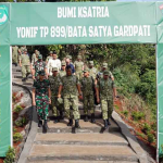 Wapang TNI Tinjau Yonif TP 899/BSG dan Pembangunan Koperasi Merah Putih