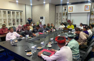 Danlanal Bintan Hadiri Rapat Forkopimda Tanjungpinang