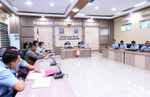 Danlanud Sultan Hasanuddin Tegaskan Profesionalisme dan Regenerasi Lewat Rakor UKP