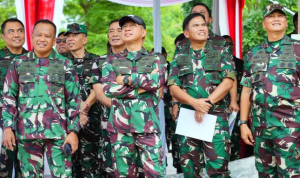 Panglima TNI Tinjau Gladi Model Latihan TNI 2025
