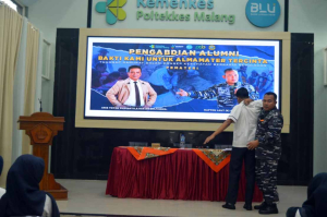 Alumni TNI AL dan RSUD Mardi Waluyo Kembali ke Kampus Dalam Giat Bhakti Alumni