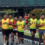 Kodim 1710/Mimika Gelar Tes Kesegaran Jasmani Periodik II