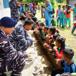 Kodaeral IX Ambon Sentuh Kepedulian Anak Desa Opin Lewat Edukasi Kesehatan Gigi