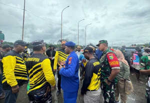 Dandim 1710/Mimika Hadiri Pembukaan Lomba Dayung dan Pentas Seni Budaya