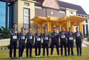 Lanal Dumai Ikut Meriahkan Brimob Run 2025