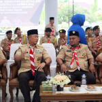 Danlanal Dumai Lantik Majelis Pembimbing dan Pimpinan Saka Bahari Kabupaten Siak