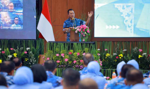 Danlanud Sultan Hasanuddin Hadiri Apel Komandan Satuan TNI AU 2025 di Mabesau