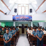 Dankodaeral IX Tinjau Pembagian MBG dan Gelar Doa Bersama Jelang Hari Armada RI 2025