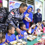 Kodaeral X Dukung Gizi Seimbang dan Kreativitas Siswa TK Hang Tuah Hamadi
