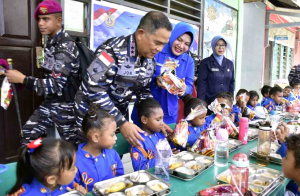 Kodaeral X Dukung Gizi Seimbang dan Kreativitas Siswa TK Hang Tuah Hamadi