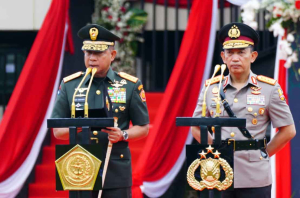 Panglima TNI dan Kapolri Lantik 1.621 Prabhatar di Akmil Magelang