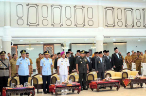 Wadan Kodaeral I Hadiri Pelantikan Penjabat Sekda Sumatera Utara