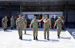 Danlanud Sultan Hasanuddin Sambut Kunjungan Kerja Wakasau di Sulawesi Selatan