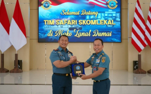 Lanal Dumai Mantapkan Langkah Menuju Komunikasi Digital Aman Lewat Aplikasi Trisula dan Matros