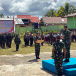 Upacara Penutupan TMMD ke-126 di Kampung Babak Berjalan Aman dan Lancar
