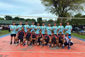 Olahraga Persahabatan TNI AL dan Crew Chang Bai Shan 989 Semarakkan Yonmarhanlan III