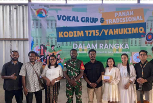 Kodim 1715/Yahukimo Gelar Lomba Paduan Suara, Meriahkan Bulan Kasih Natal 2025