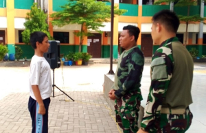 SMPN 4 Tambun Gelar KPPK, Tanamkan Disiplin dan Semangat Bela Negara