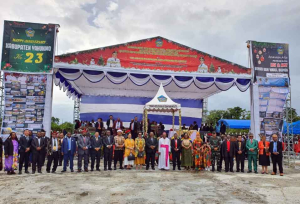 Dandim 1715/Yahukimo Hadiri HUT ke-23 Kabupaten Yahukimo dan Natal