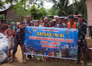 Semangat Tanpa Henti, Satgas Kodaeral I Pacu Pemulihan Aceh-Sumut