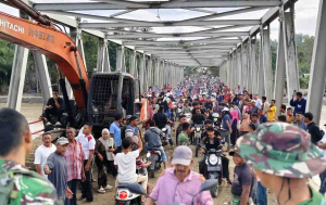 TNI Rampungkan Jembatan Bailey Teupin Mane, Akses Vital Warga Bireuen Kembali Normal