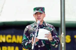 Kapuspen TNI Buka Pembekalan Awak Media tentang Prosedur Kedaruratan di Daerah Rawan