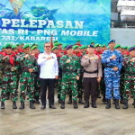Dankodaeral IX Tegaskan Sinergi Antar Matra Demi Keamanan Perbatasan