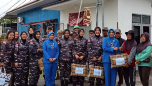HUT Ke-63 Kowal di Lanal Dumai Dimeriahkan Anjangsana