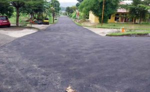 Pengaspalan Jalan Desa Tangkil Dukung Ekonomi Lokal-BRI BO Cibinong