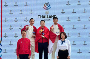 Atlet Brimob PMJ Ukir Prestasi di SEA Games 2025 Thailand