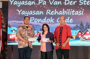 Deklarasi DPC M1R Jatiasih Bertema, Katong Samua Basudara, Berlangsung Meriah