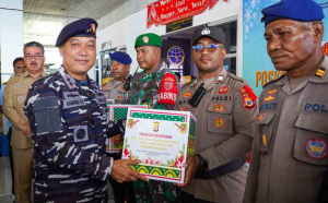 Dankodaeral IX Bersama Forkopimda Monitoring Kesiapan Pengamanan Nataru 2025 di Maluku