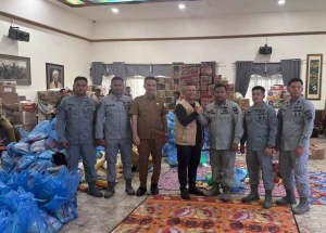 Bakamla RI Gerak Cepat ke Aceh, Salurkan 92,2 Ton Bantuan Kemanusiaan