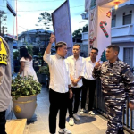 Danlanal Aru Turun Lapangan Cek Pengamanan Ibadah Natal 2025 di Kota Dobo
