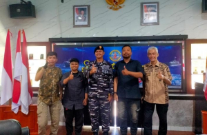 Danlanal Bengkulu Sambut Kedatangan Komunitas PBK-TR Sulawesi Tenggara