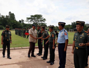 Dankodiklat TNI: Sambut Menhan RI dan Panglima TNI pada Peresmian Sekolah SePa PK TNI di Serpong
