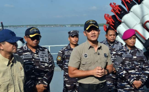 Wadan Kodaeral I Dampingi Menko Infrastruktur Tinjau Lokasi Terdampak Banjir
