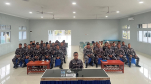 Danlanal DBS Ikuti Apel Khusus Arahan Pangkoarmada RI Secara Virtual