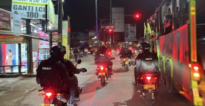 Brimob Intensifkan Patroli Antisipasi Tawuran di Kabupaten Bekasi