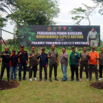 Danmenarmed 2 Kostrad Pimpin Gerakan Tanam Pohon di Bumi Ajusta