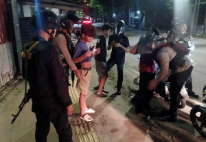 Brimob PMJ Amankan Lima Pemuda Dalam Patroli Cipta Kondisi